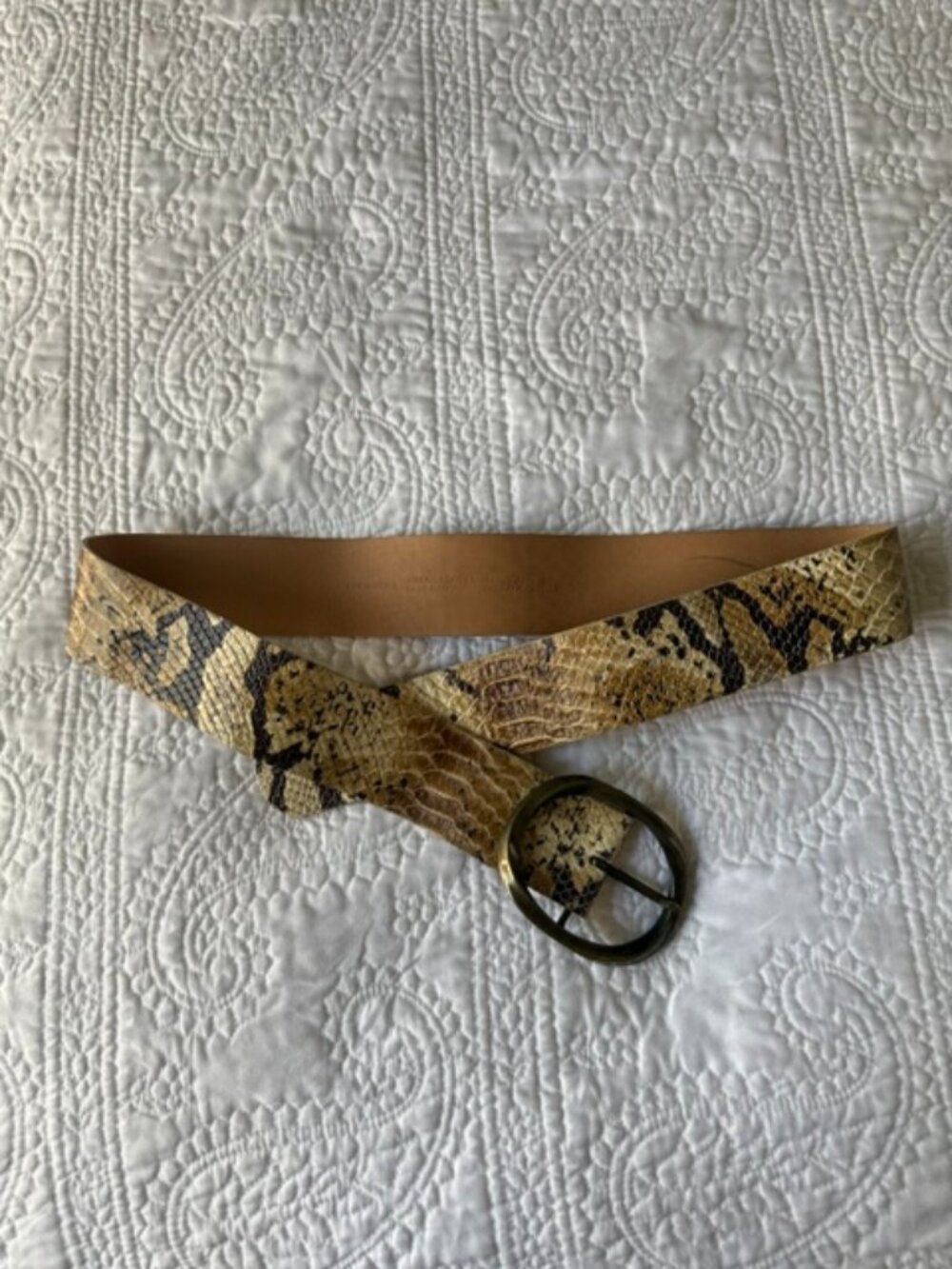 PUNTO FIBBIA GENUINE LEATHER MADE IN ITALY BELT